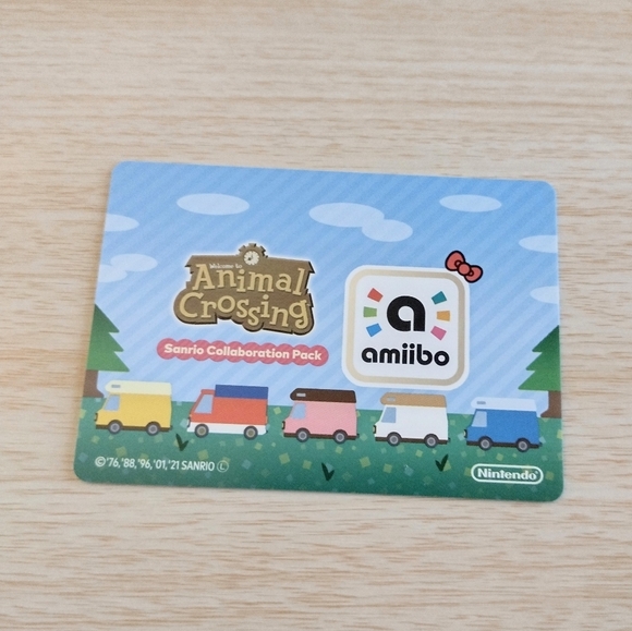 Chai Animal Crossing Sanrio Amiibo Card Nintendo Girl - Picture 8 of 9